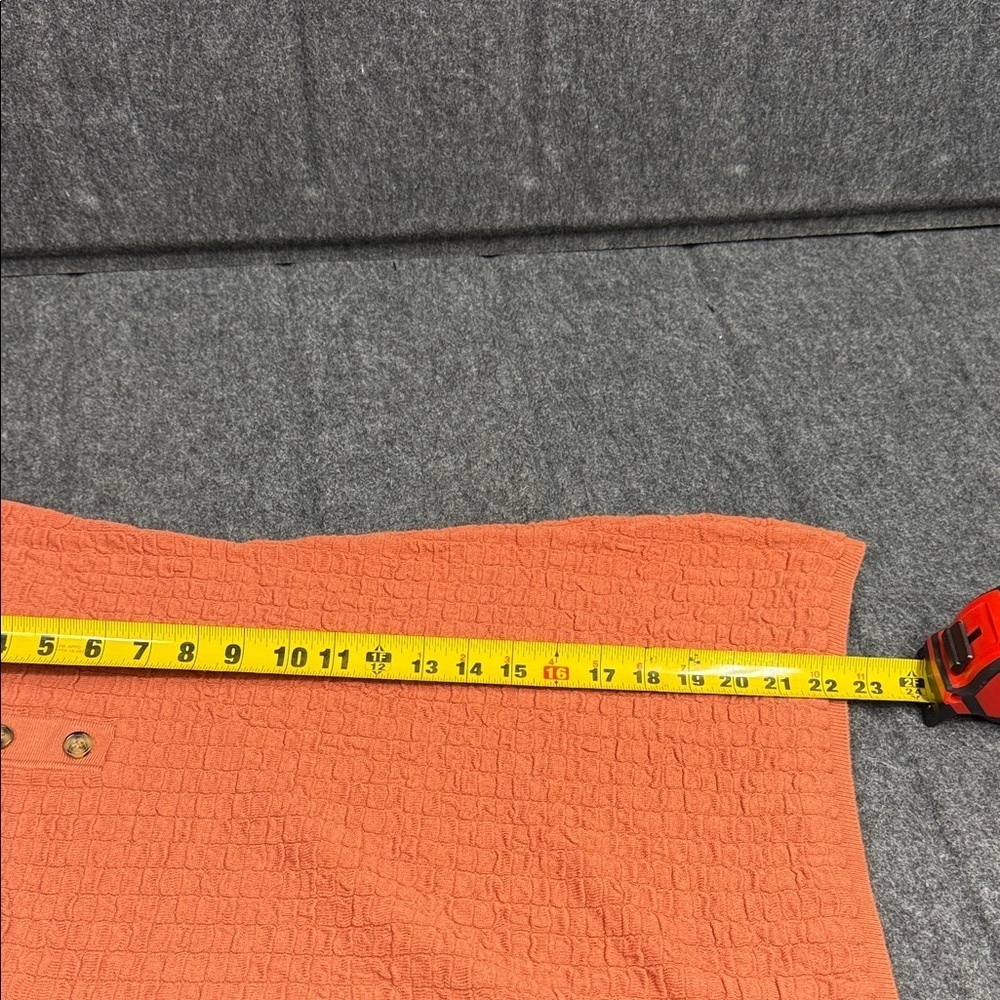 Free People Orange Textured Mini Dress - Picture 7 of 8